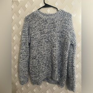 Blue Fuzzy Sweater